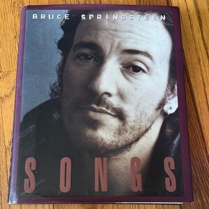 Bruce Springsteen 'Songs’ Hardcover Book, Brand New, Diehard fan would love this